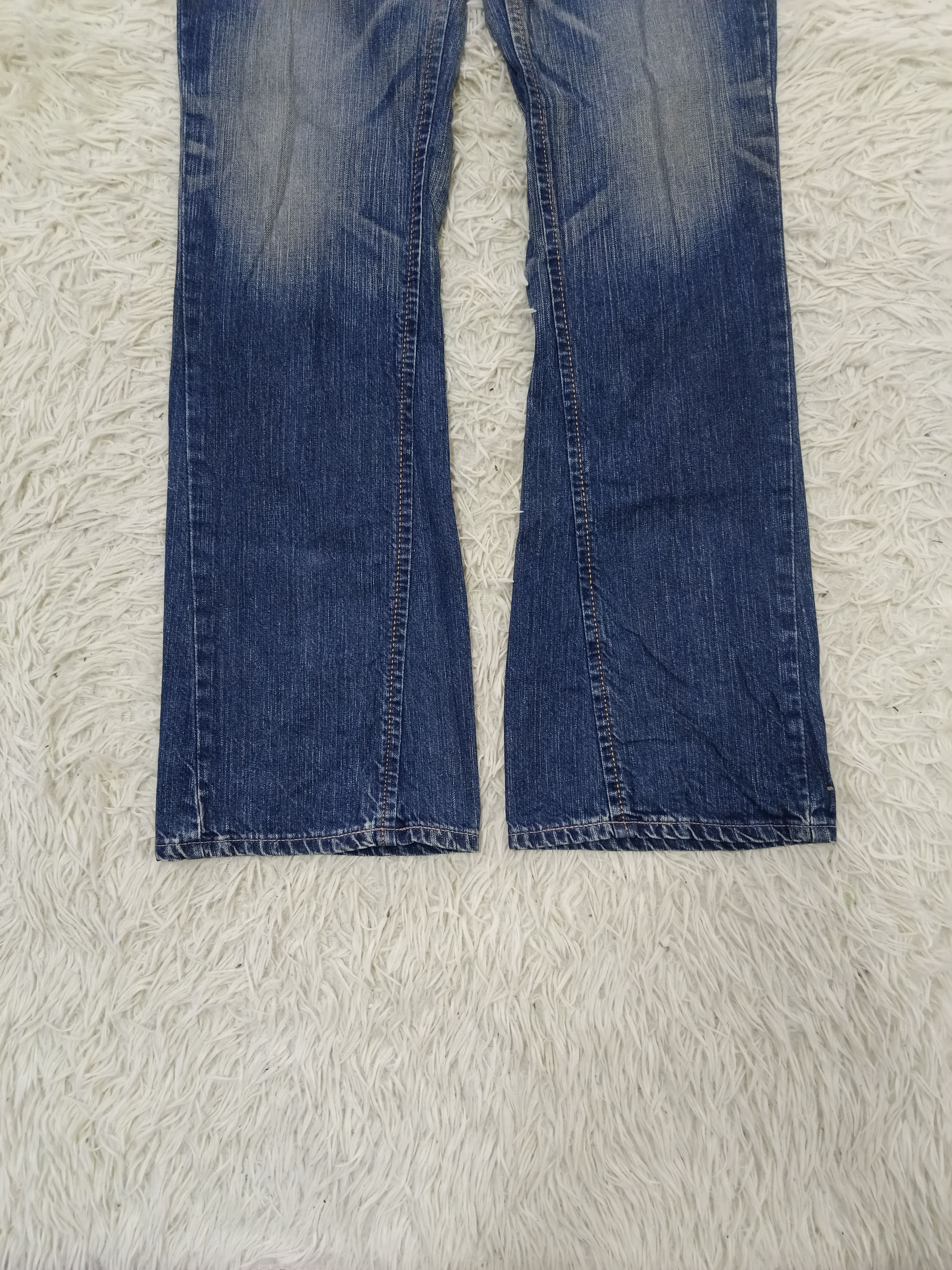 Edwin INSANE🔥90S FLARE EDWIN XV DENIM PANTS Size US 30 / EU 46 - 5 Thumbnail