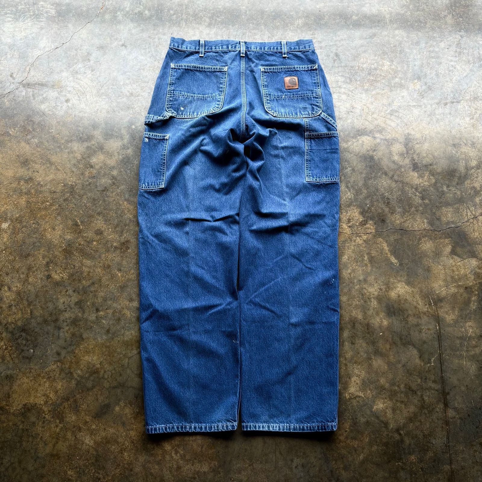 Carhartt × Vintage Vintage Baggy Carhartt Carpenter Jeans Size US 34 / EU 50 - 1 Thumbnail
