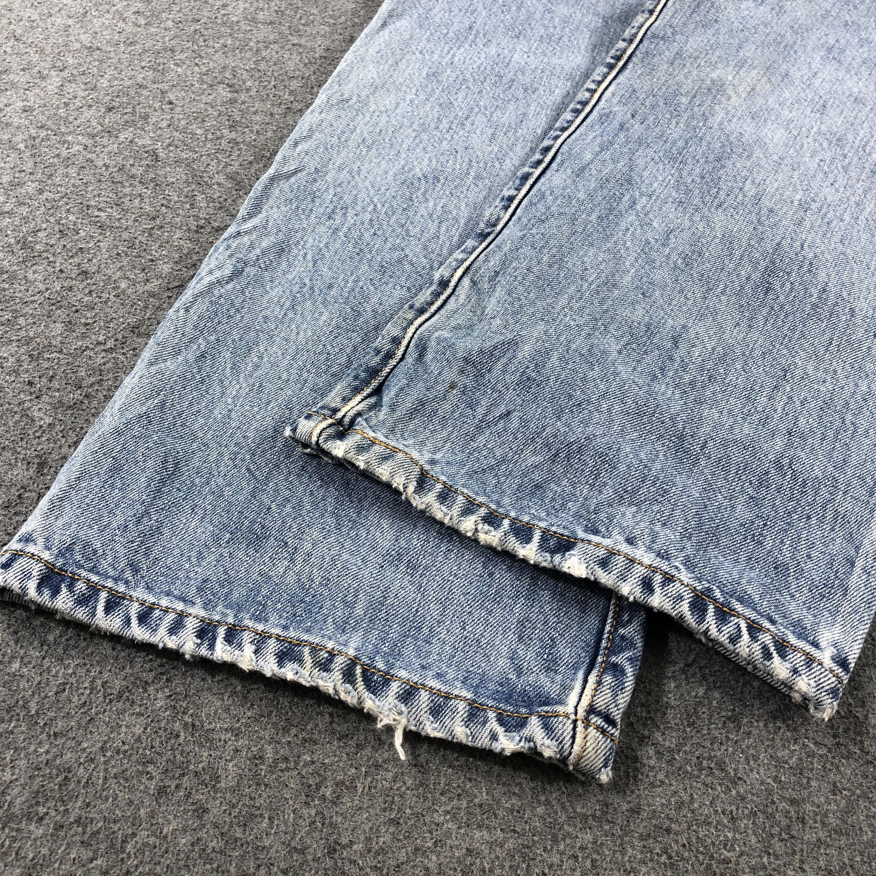 Levi's Vintage Blue Wash Levis 501 Jeans-J2440 Size US 33 - 6 Thumbnail