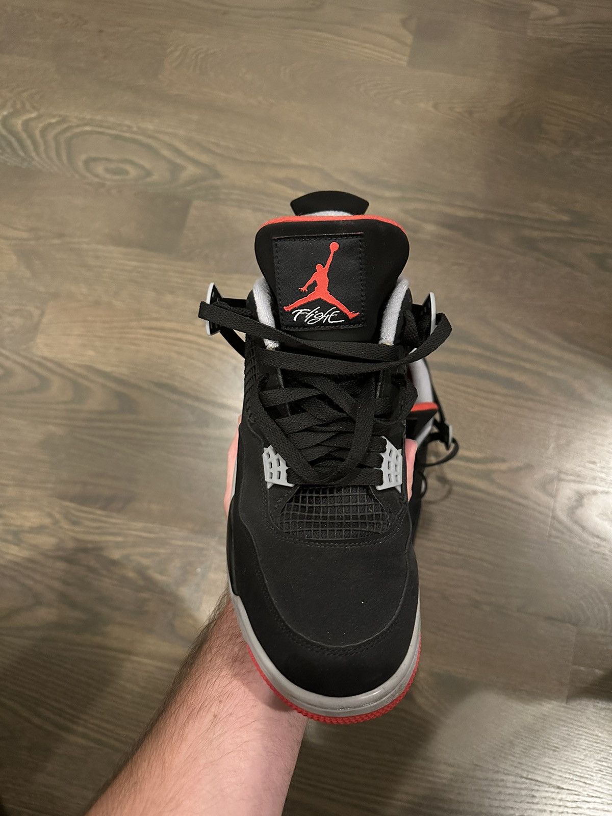Jordan Brand Air Jordan 4 Bred 2019 Size US 11 / EU 44 - 2 Thumbnail