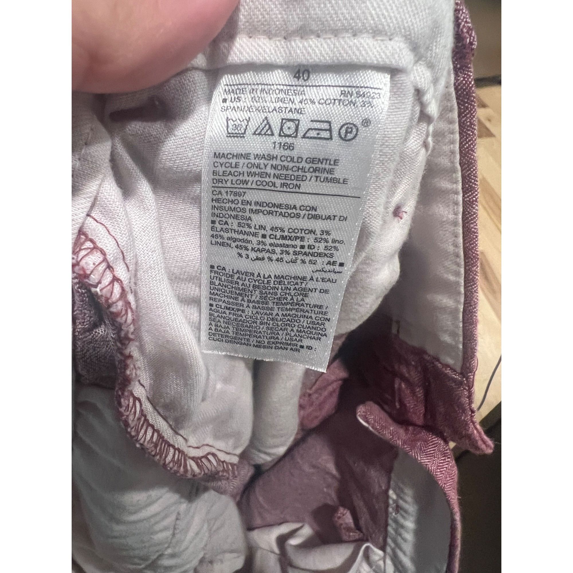 Old Navy Old Navy Linen Blend Shorts - Size 40 Size US 40 / EU 56 - 4 Thumbnail