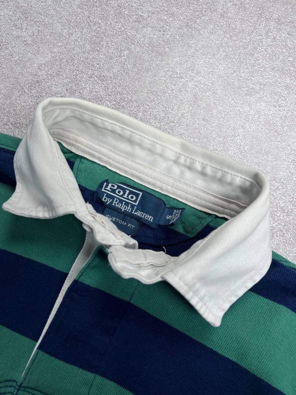Polo Ralph Lauren × Vintage Vintage Polo Ralph Lauren Rugby Striped Shirt Y2K S Size US S / EU 44-46 / 1 - 3 Thumbnail