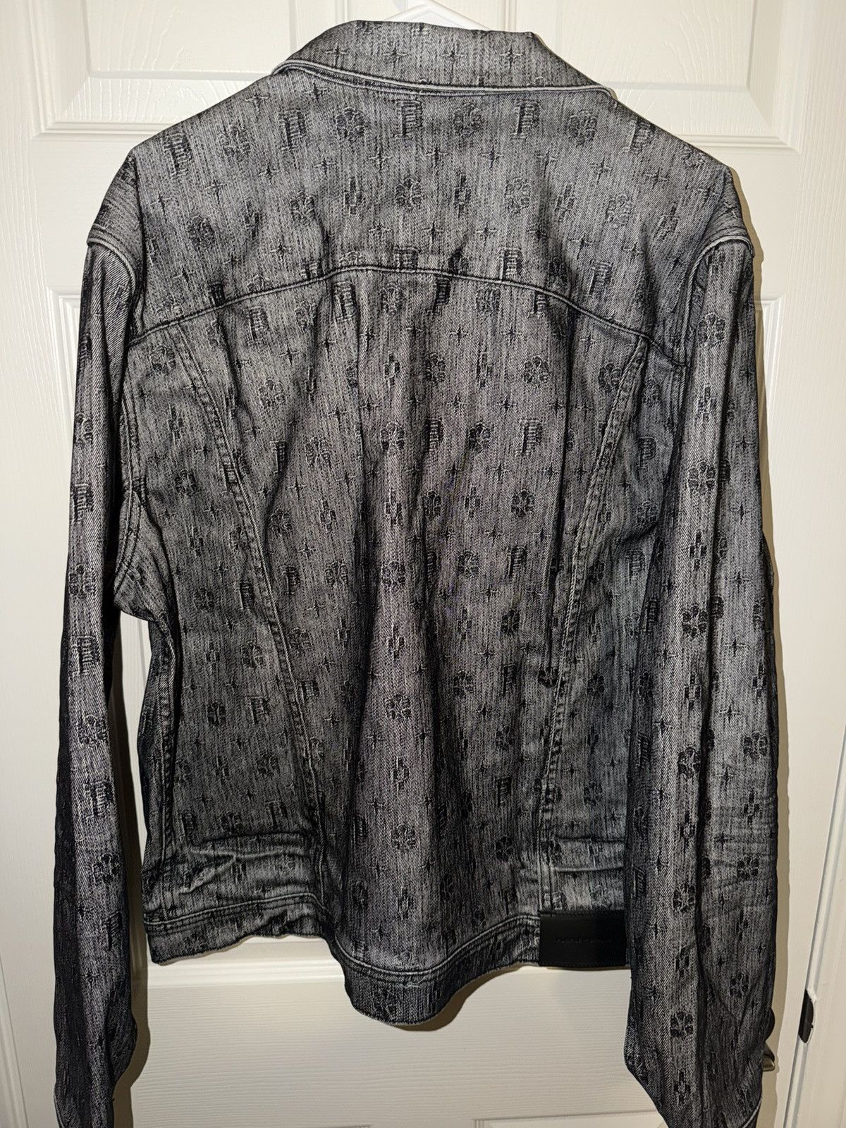 Purple Brand PURPLE BRAND Denim Jacket grayish/black LARGE Size US L / EU 52-54 / 3 - 2 Thumbnail