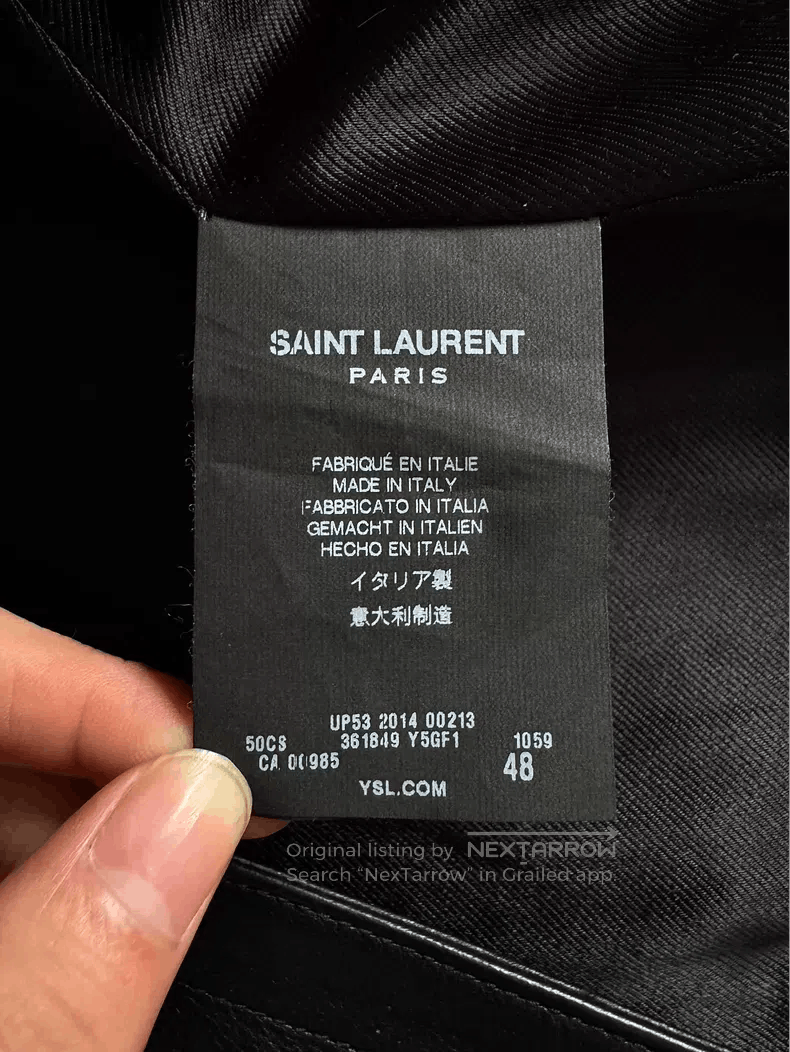 Saint Laurent Paris Saint Laurent Paris Leopard Print Biker Jacket Size US M / EU 48-50 / 2 - 7 Thumbnail