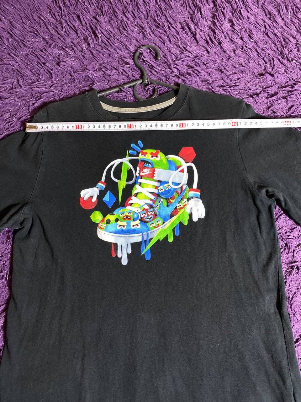 Nike × Vintage Y2K Vintage NIKE center print LOGO TEE Size US XL / EU 56 / 4 - 9 Thumbnail