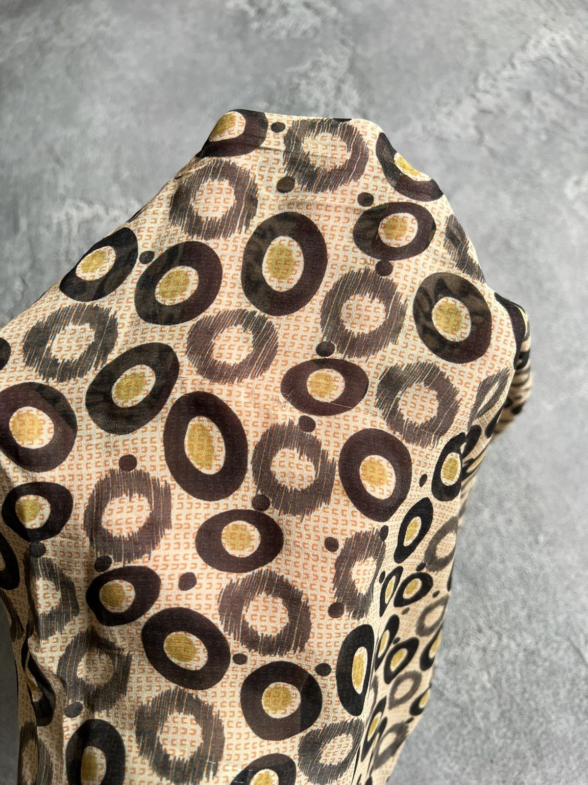 Etro × Vintage Vintage Etro Milano Silk Midi Pattern Skirt Women’s Size 44 Size 30" / US 8 / IT 44 - 8 Thumbnail