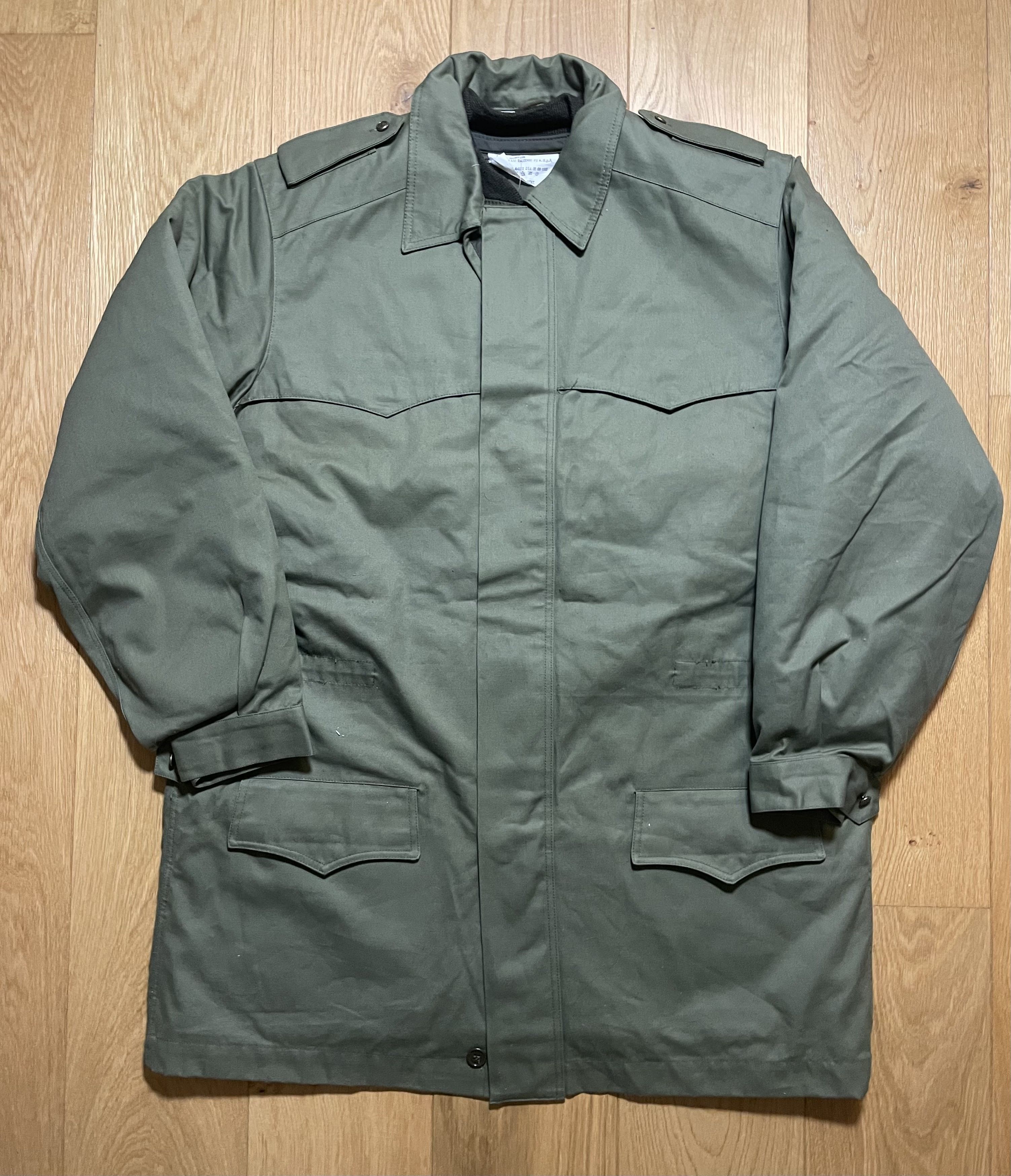 Vintage Vintage Military Field Jacket Olive Green Size US XL / EU 56 / 4 - 1 Thumbnail
