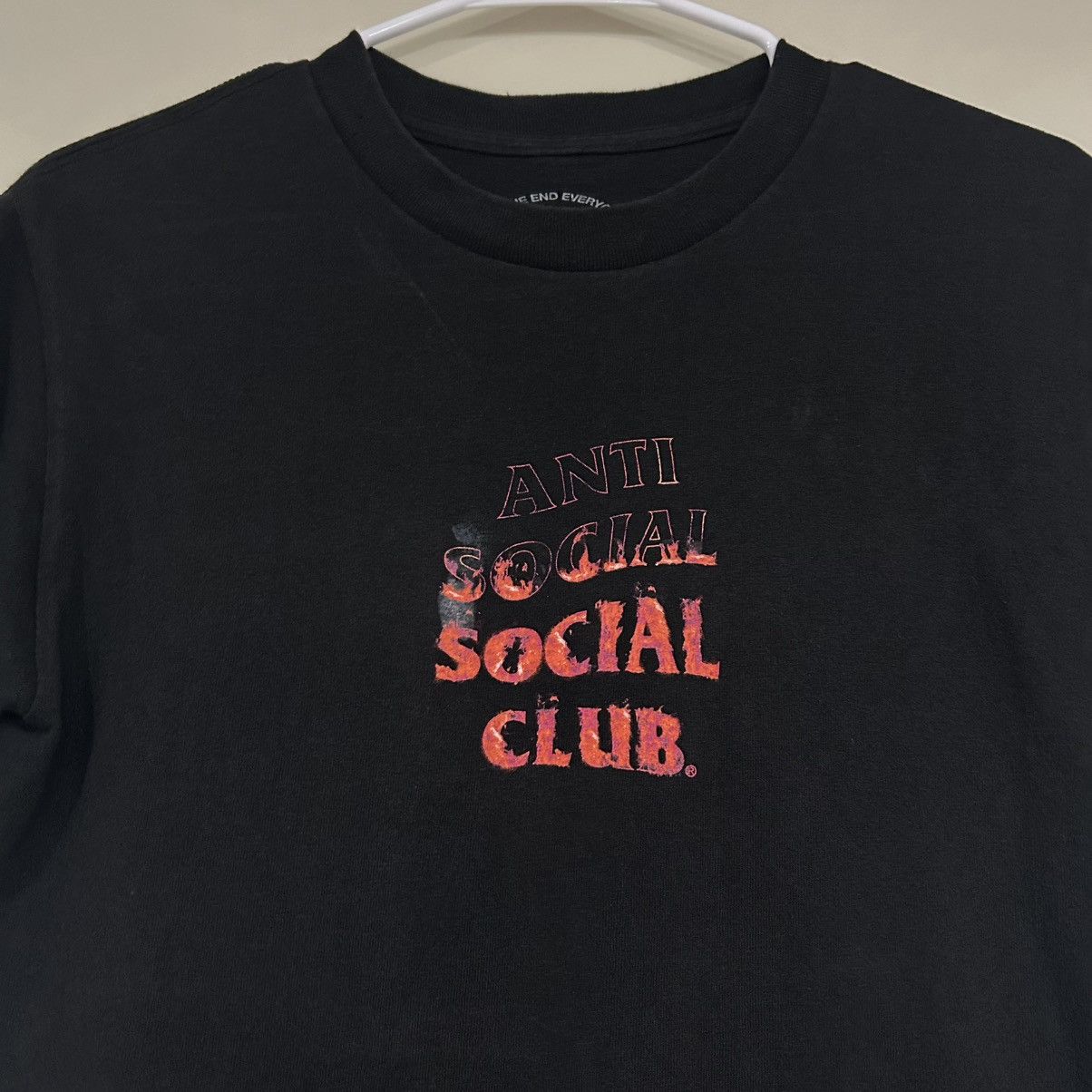 Anti Social Social Club Anti Social Social Club A Fire Inside Pink Flame Tee Size US S / EU 44-46 / 1 - 3 Thumbnail