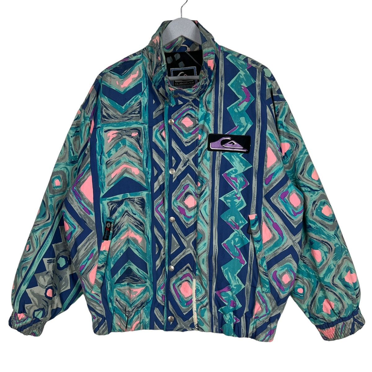 Quiksilver Vintage Quiksilver Bomber Jacket Size US M / EU 48-50 / 2 - 4 Thumbnail