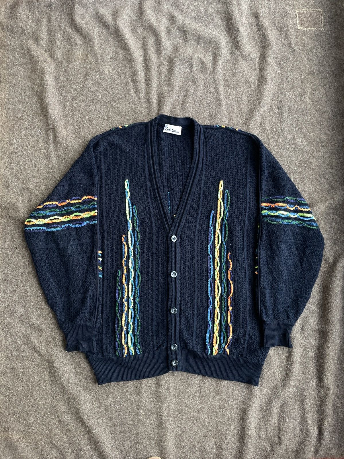 Carlo Colucci Carlo Colucci Cardigan Size US XL / EU 56 / 4 - 1 Thumbnail