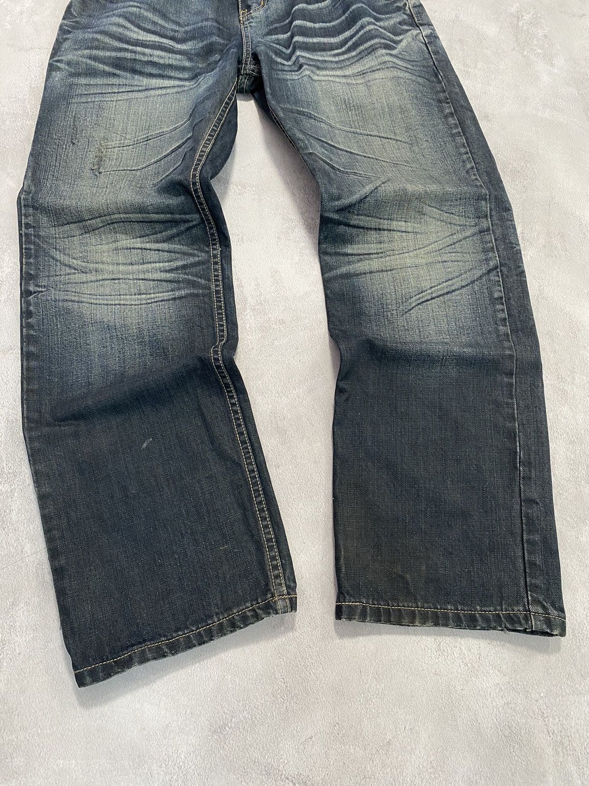 Japanese Brand 💎 Vintage Rare Jeans Savvy Rock Roll Revial Size US 31 - 2 Thumbnail