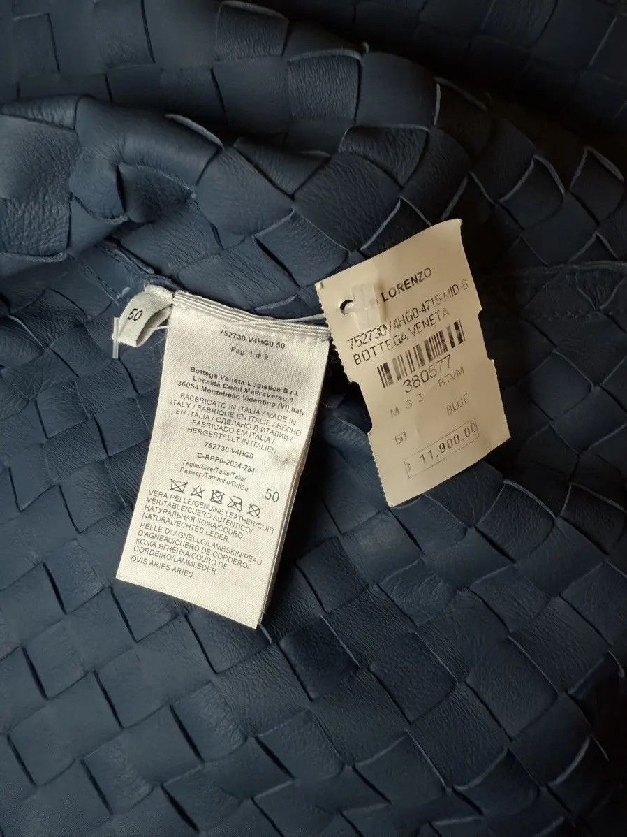 Bottega Veneta Intrecciato Leather Overshirt Size US L / EU 52-54 / 3 - 9 Thumbnail