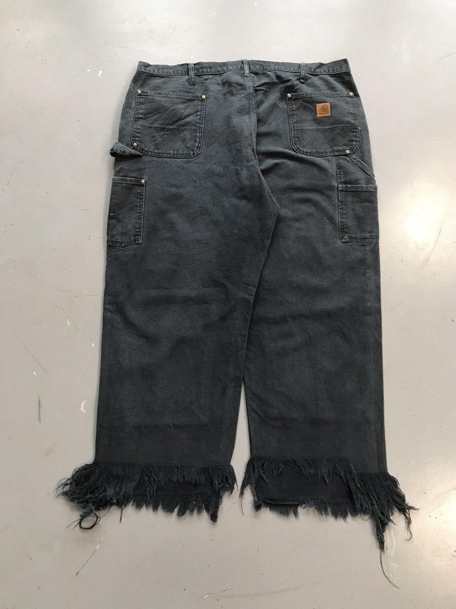 Carhartt × Vintage Vintage Carhartt B136 BLK double knee carpenter denim Size US 42 / EU 58 - 5 Thumbnail