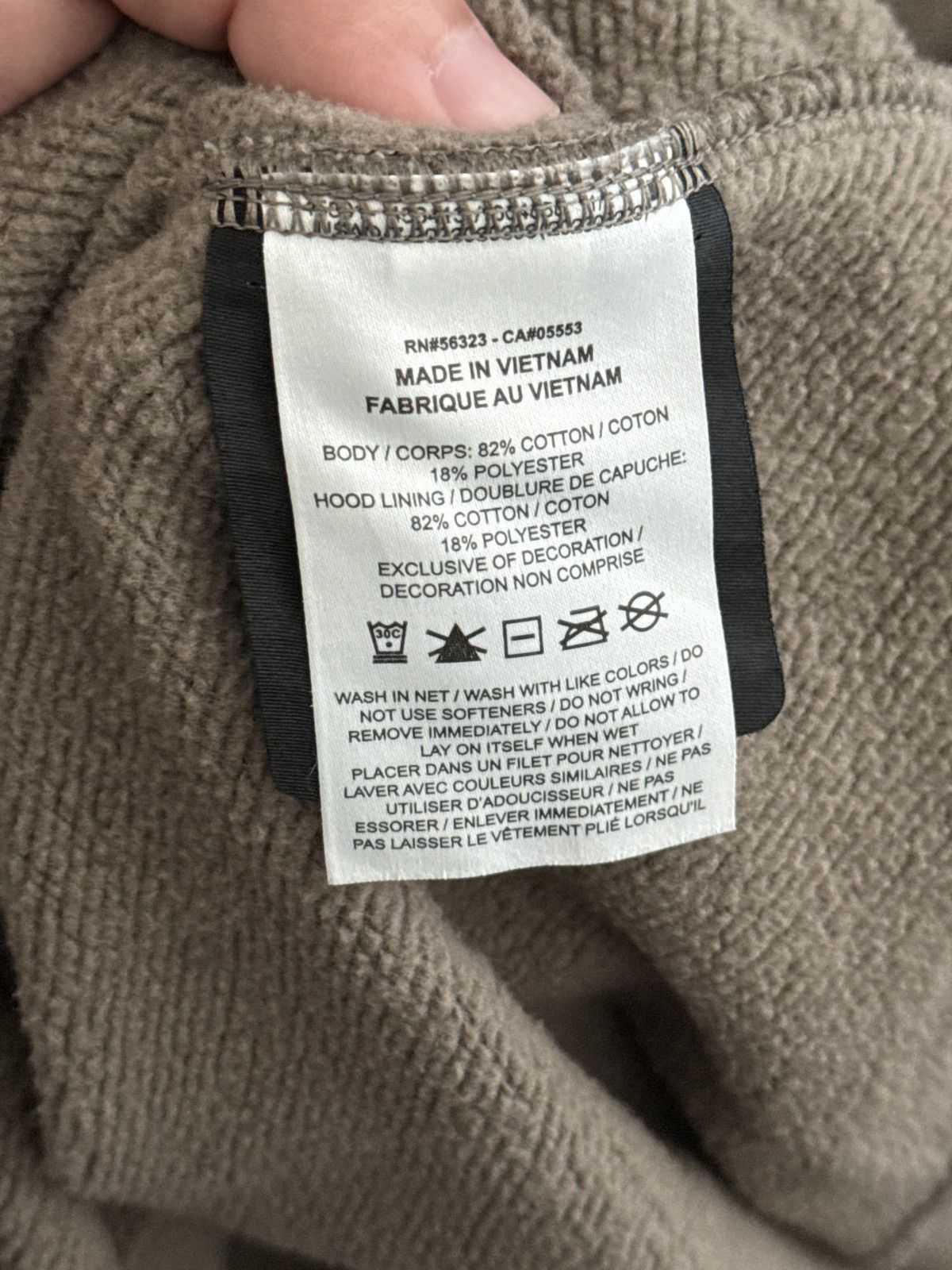 NOCTA × Nike NOCTA x Nike Fleece CS Pullover Hoodie - Olive Grey Size US XL / EU 56 / 4 - 5 Thumbnail