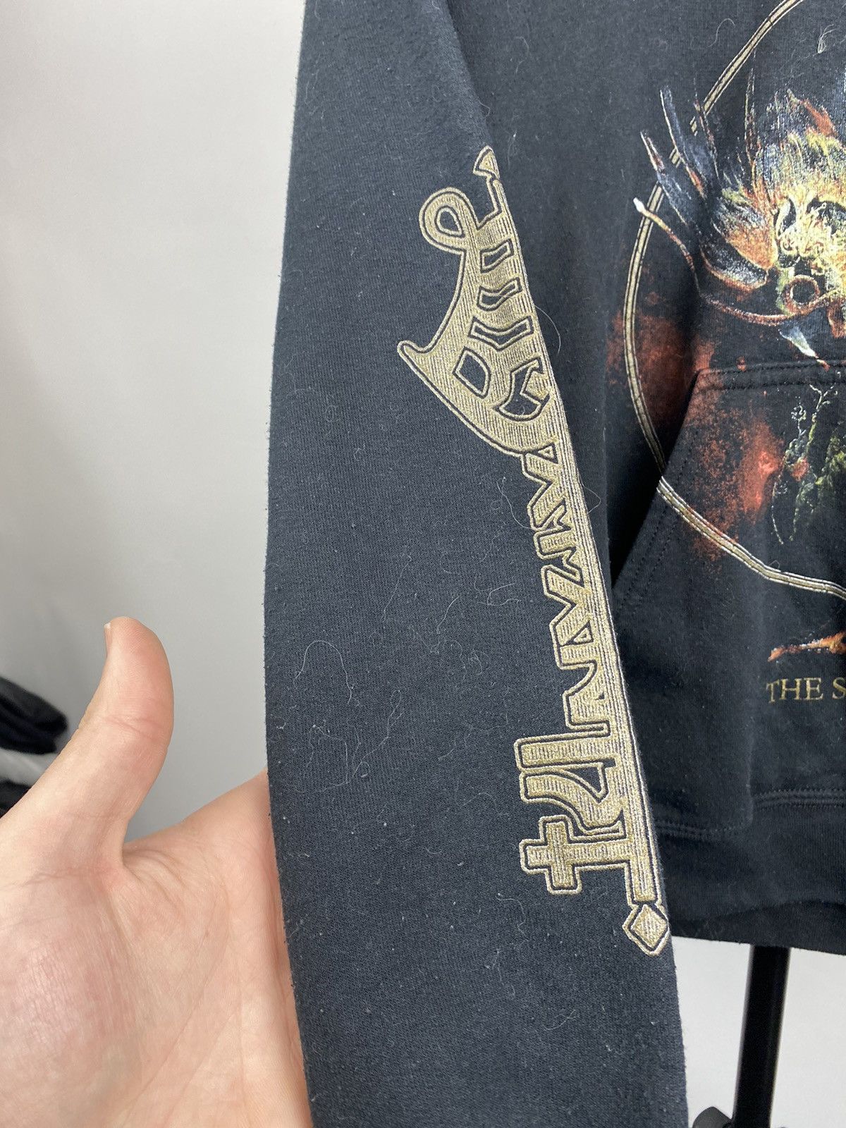 Band Tees 00s Behemoth Band black metal opium punk black small hoodie Size US S / EU 44-46 / 1 - 2 Thumbnail