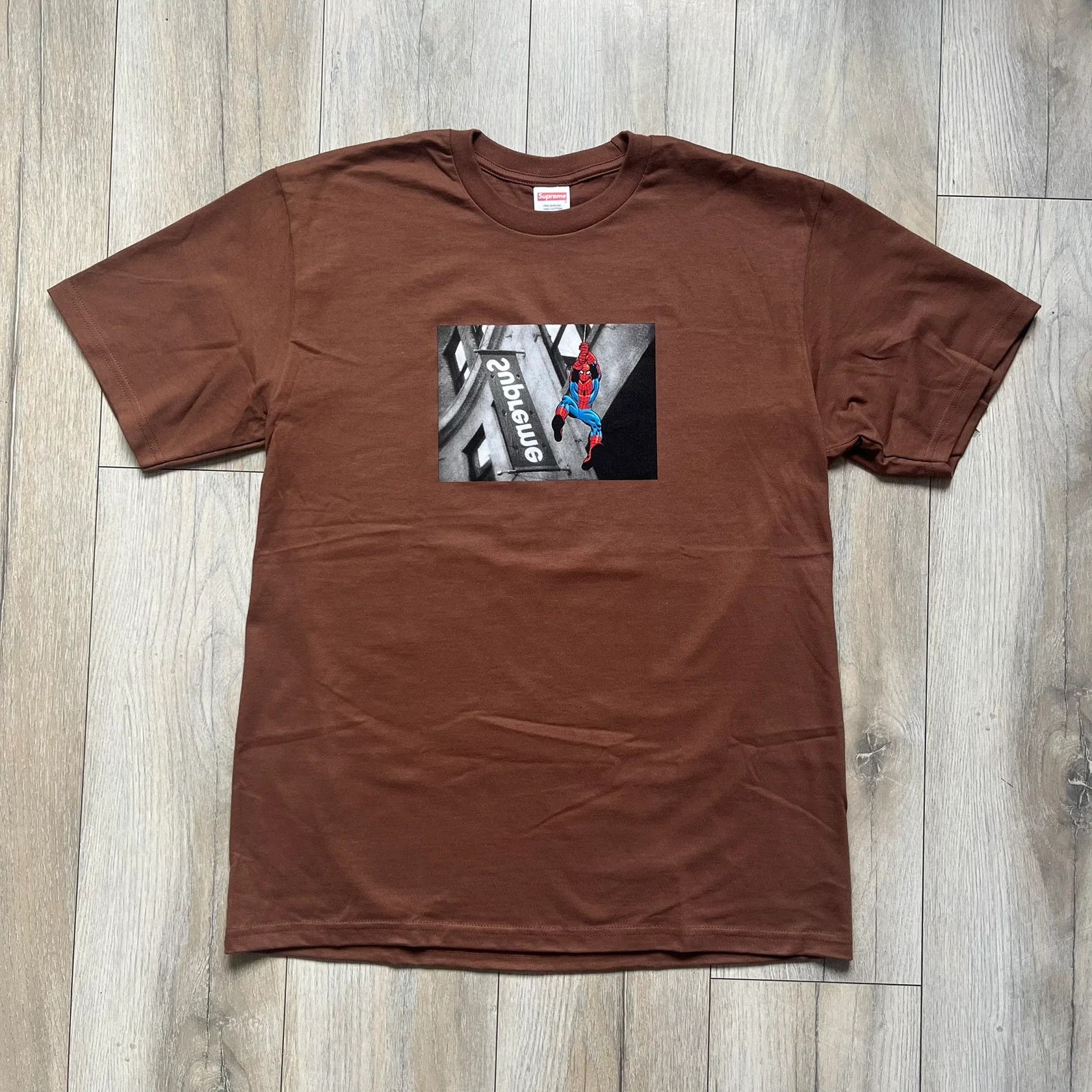 Supreme Supreme®/Spider-Man Tee (brown) (S) | Grailed