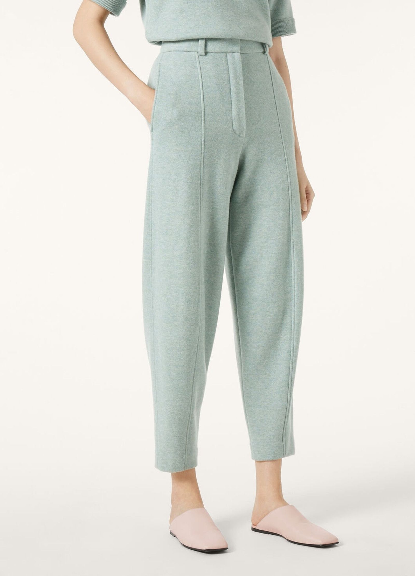 Loro Piana o1srvl11e0526 FAP3579 Rio Bodro Pant in Light Blue Size 27" / US 4 / IT 40 - 4 Thumbnail