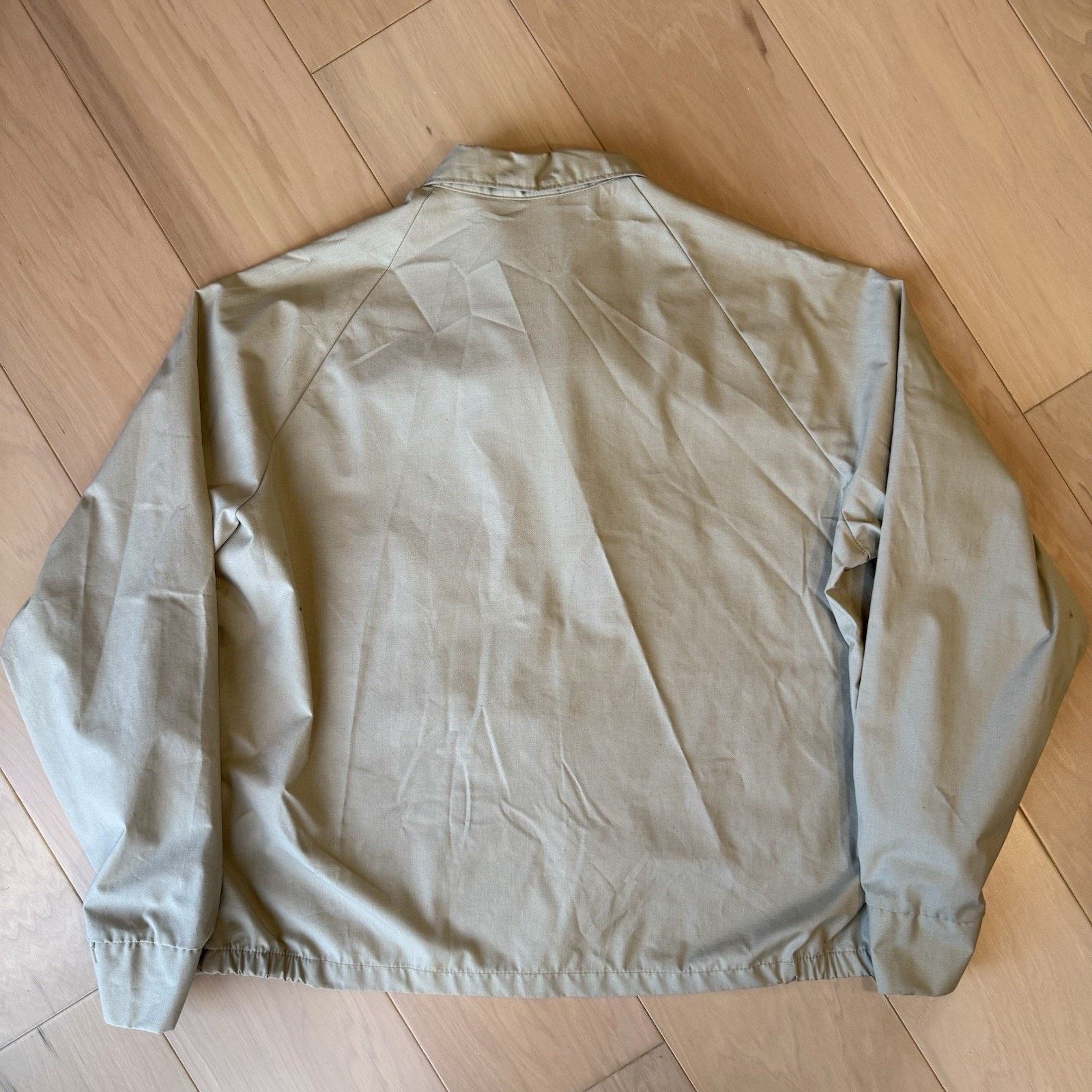 Swingster Vintage Swingster Jacket XL Khaki Full Zip 80s Made in USA Size US XL / EU 56 / 4 - 8 Thumbnail