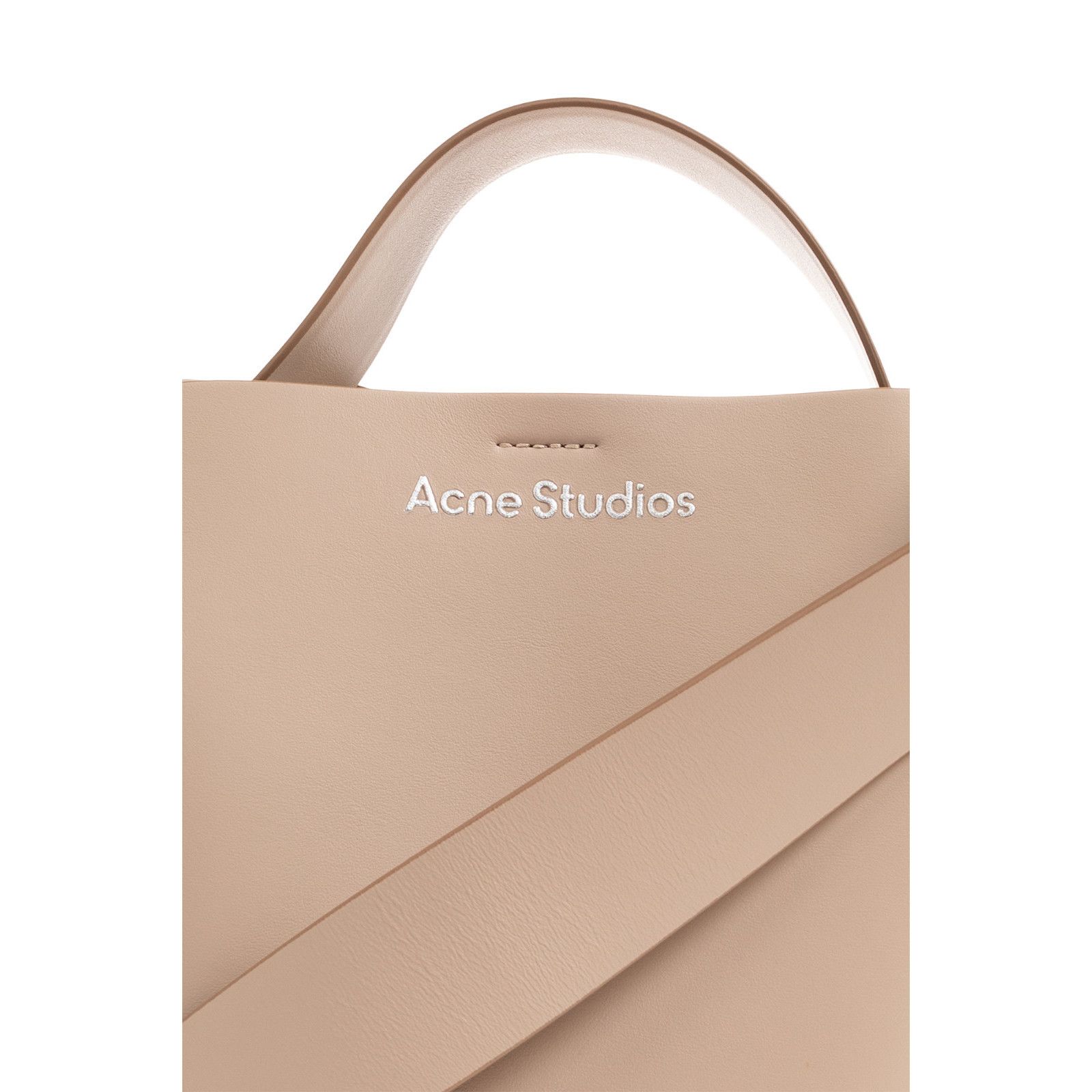 Acne Studios ACNE STUDIOS Mini Musubi Bucket Beige Brown Leather Shoulder Size ONE SIZE - 5 Thumbnail