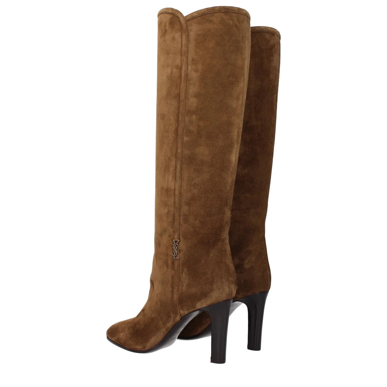 Saint Laurent Paris ob1o1e1124 Suede Boots in Brown Size US 5.5 / IT 35.5 - 4 Thumbnail