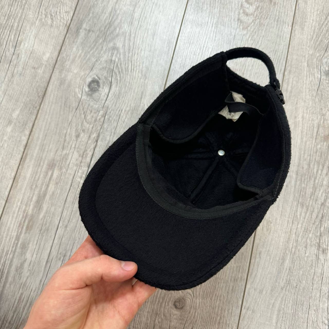 Moncler × Vintage Vintage 90s Moncler Micro-PES Fleece Cap Size ONE SIZE - 7 Thumbnail