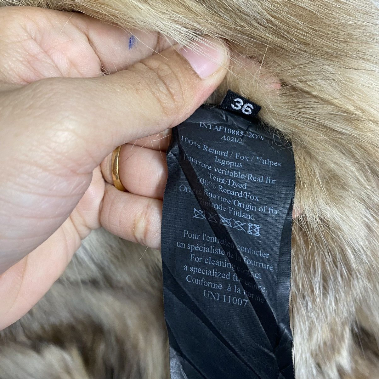 Yves Salomon 🔥PARKA JACKET DESIGN FUR BLANKET ARMY YVES SALOMON Size XS / US 0-2 / IT 36-38 - 22 Thumbnail