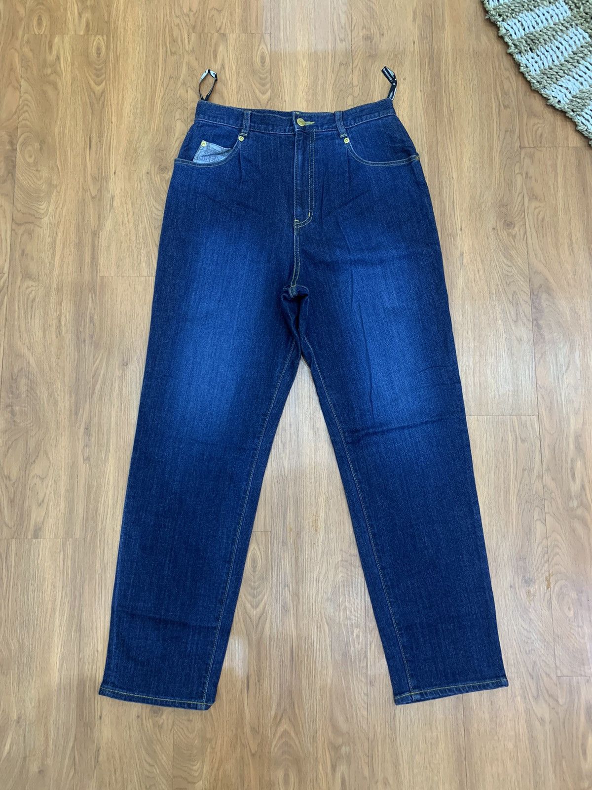 Issey Miyake × mercibeaucoup mercibeaucoup drop crotch indigo dye denim Size US 28 / EU 44 - 1 Thumbnail