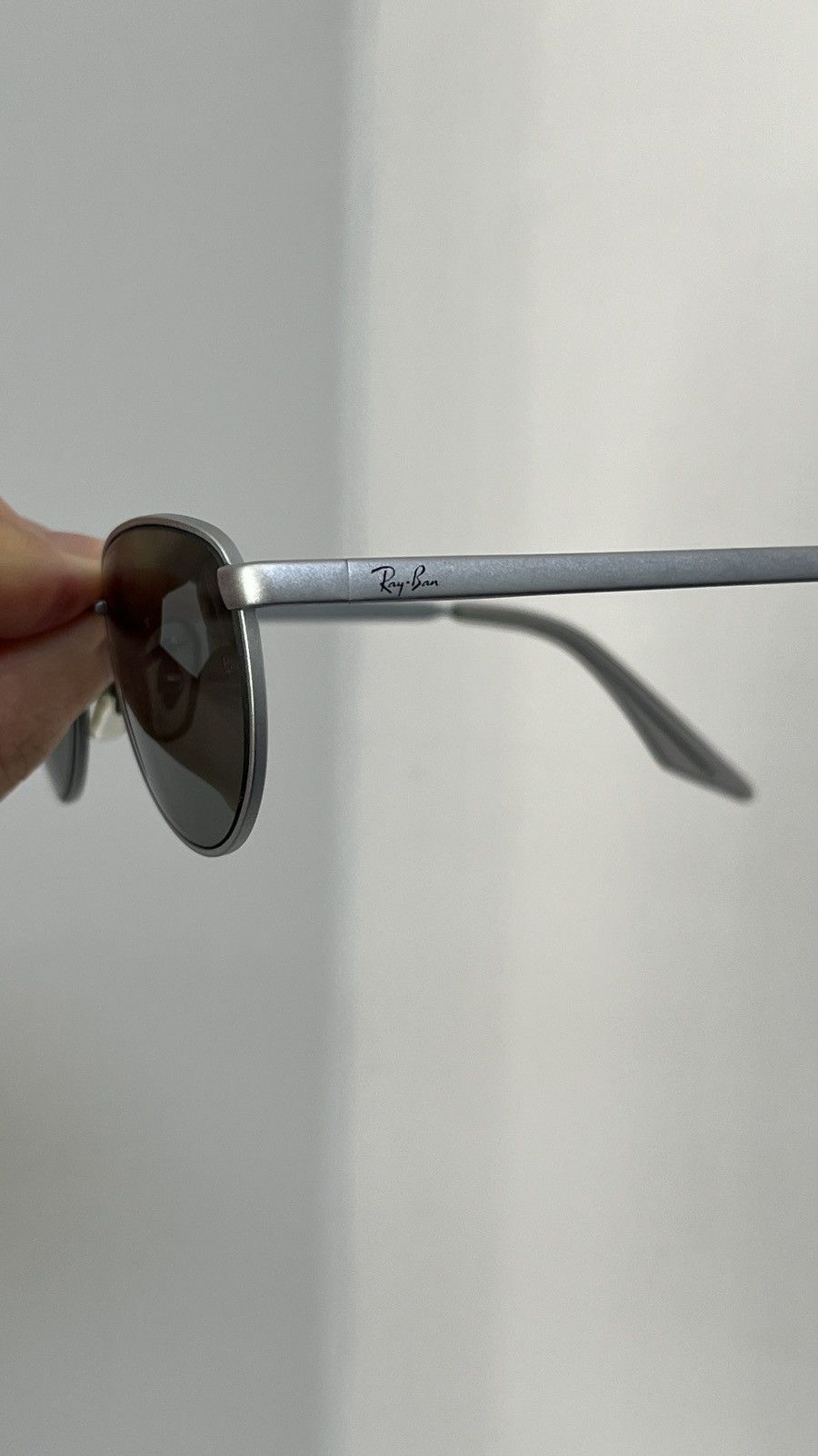 RayBan 🔥Holy Grail🔥Still New! 90s B&L Sidestreet🕶️ Silver Shine✨ Size ONE SIZE - 14 Thumbnail