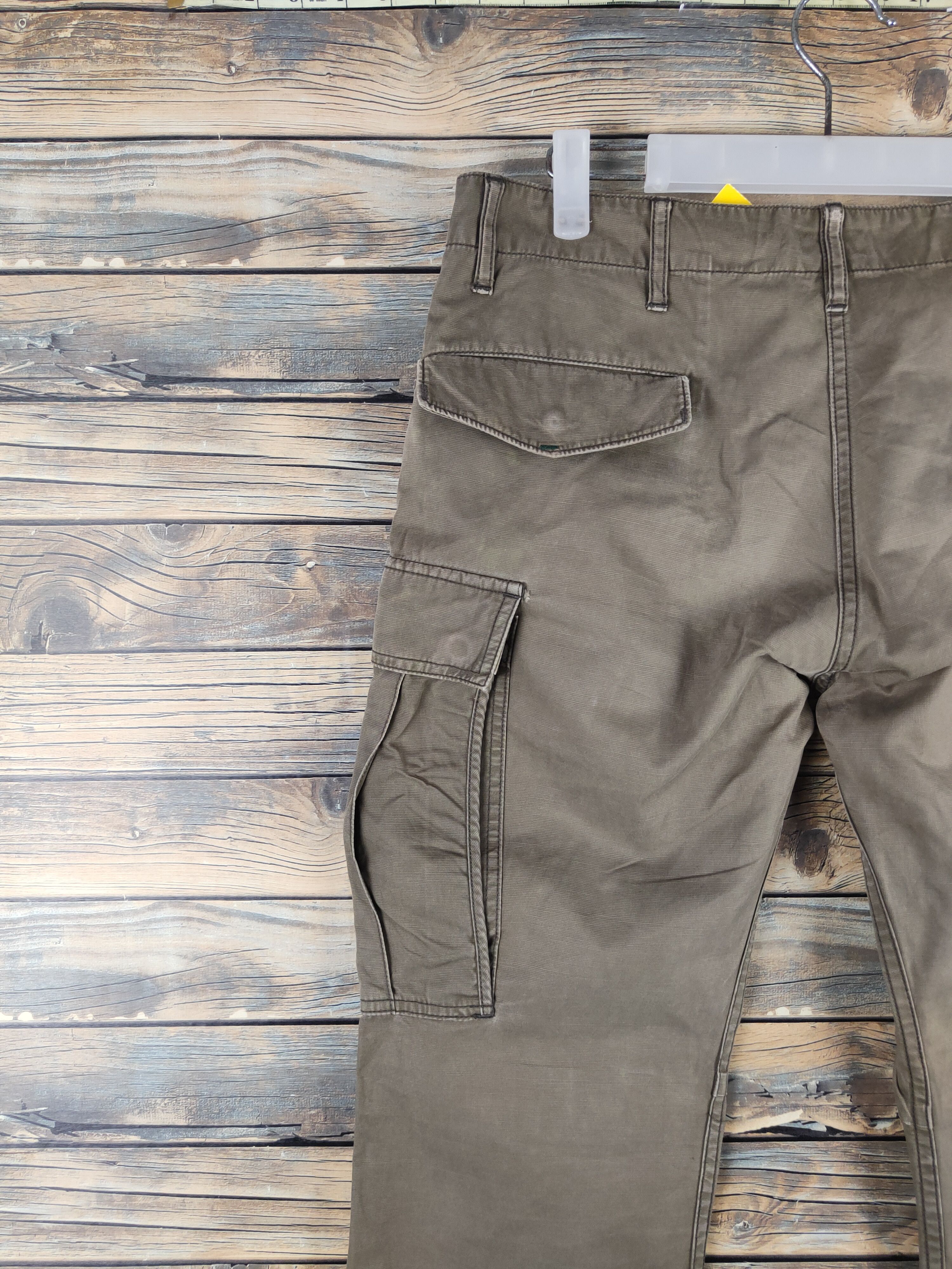 Paul Smith DL Paul Smith Beige Multipocket Cargo Pants #2431 Size US 31 - 8 Thumbnail