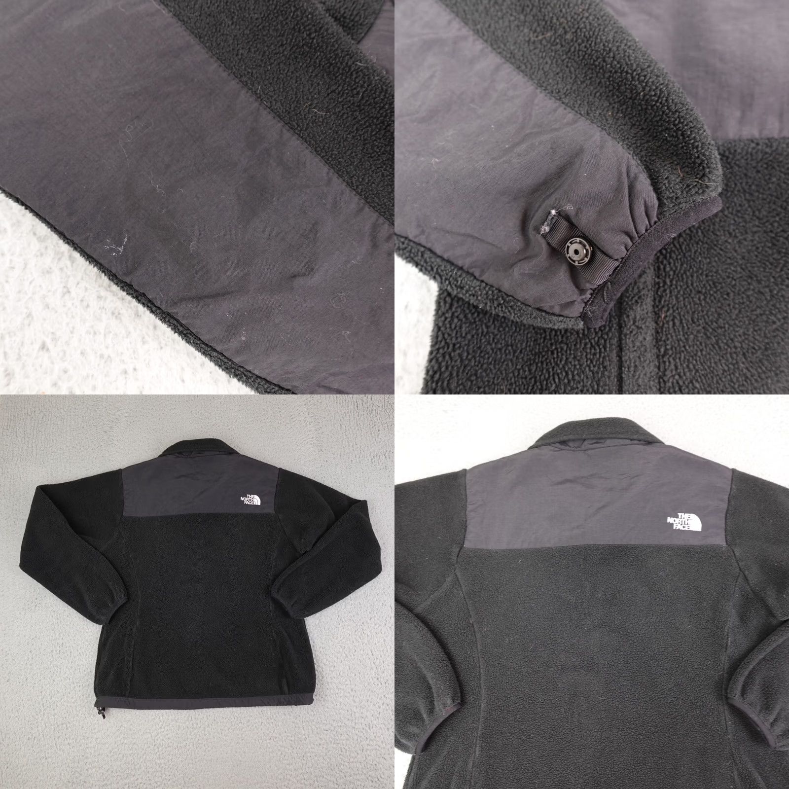The North Face The North Face Denali Jacket Womens Black Fleece Full Zip Polartec Denali Logo Mid-Length Jacket Womens M Black Size M / US 6-8 / IT 42-44 - 8 Thumbnail