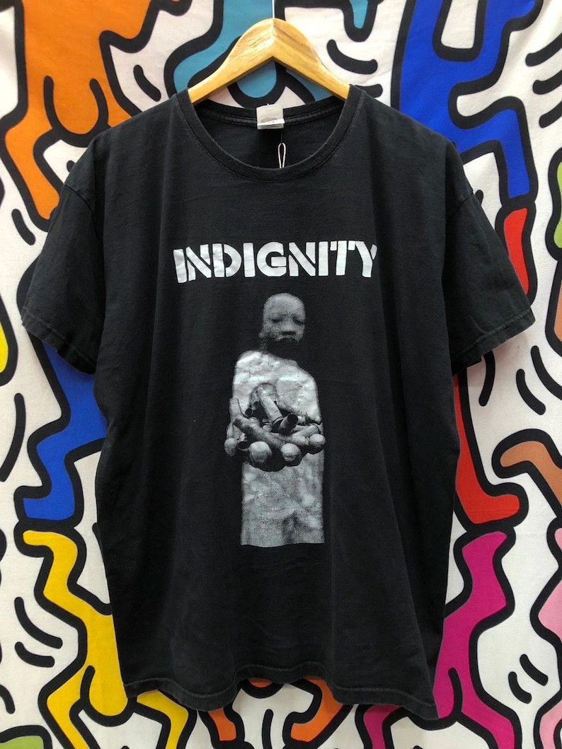 Band Tees Vintage Indignity Band tshirt size XL Size US XL / EU 56 / 4 - 1 Thumbnail