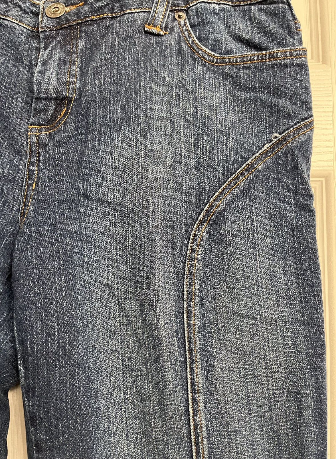 Jennifer Lopez JLO Medium Wash Flare Leg Size 15 Jeans Size 38" / US 16 / IT 52 - 3 Thumbnail