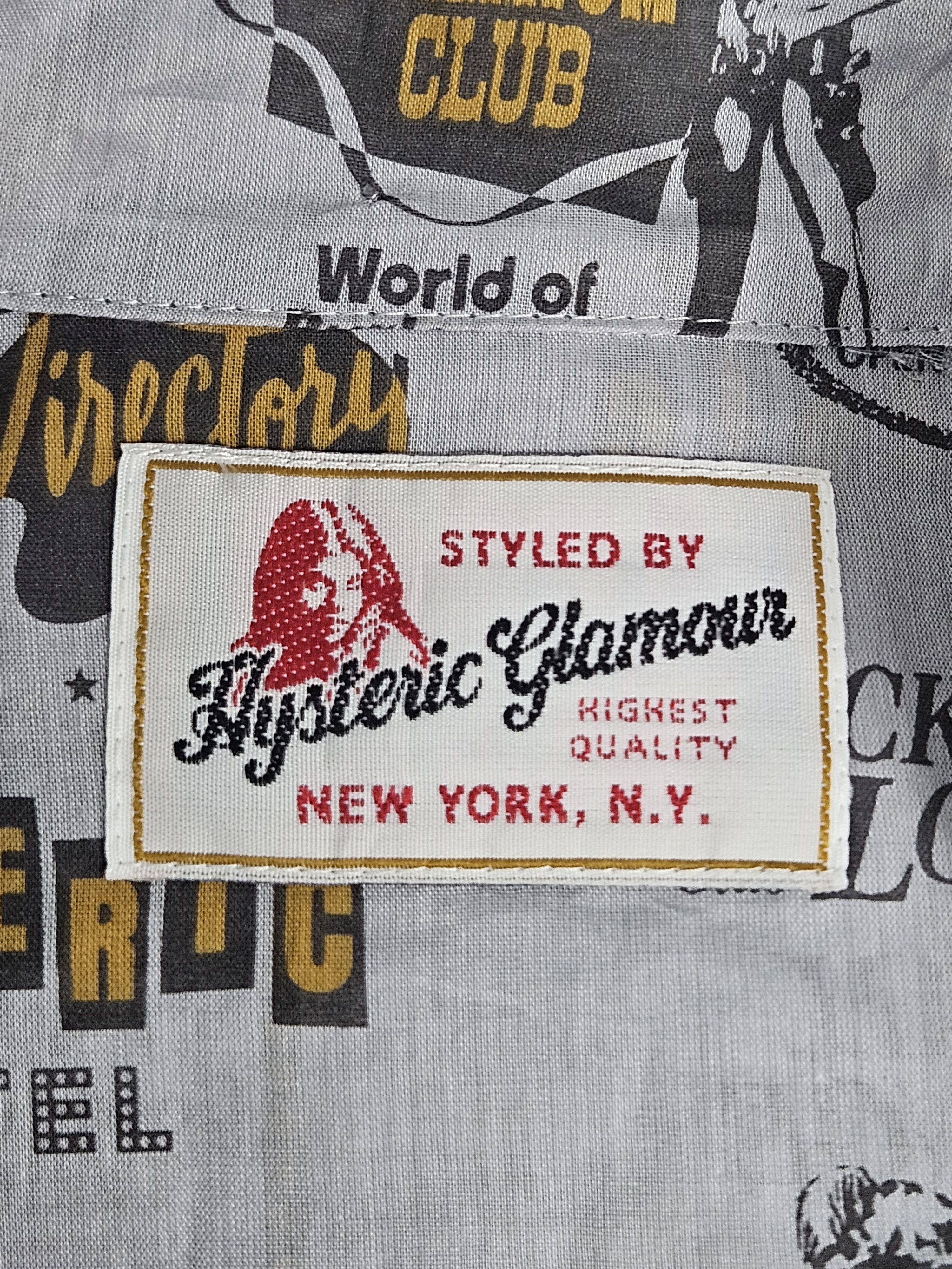 Hysteric Glamour Hysteric Glamour Coktail Lounge casual shirt Size US S / EU 44-46 / 1 - 4 Thumbnail