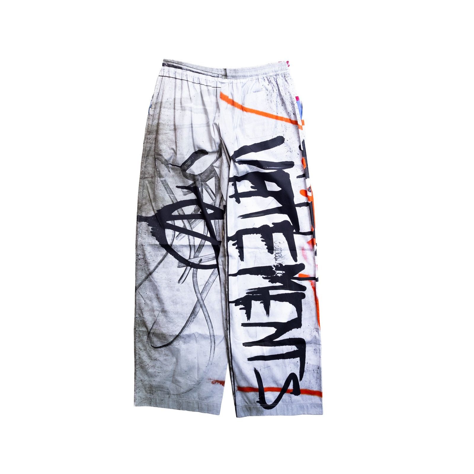 Vetements Vetements FW23 Graffiti Lounge Pants Size US 36 / EU 52 - 2 Thumbnail