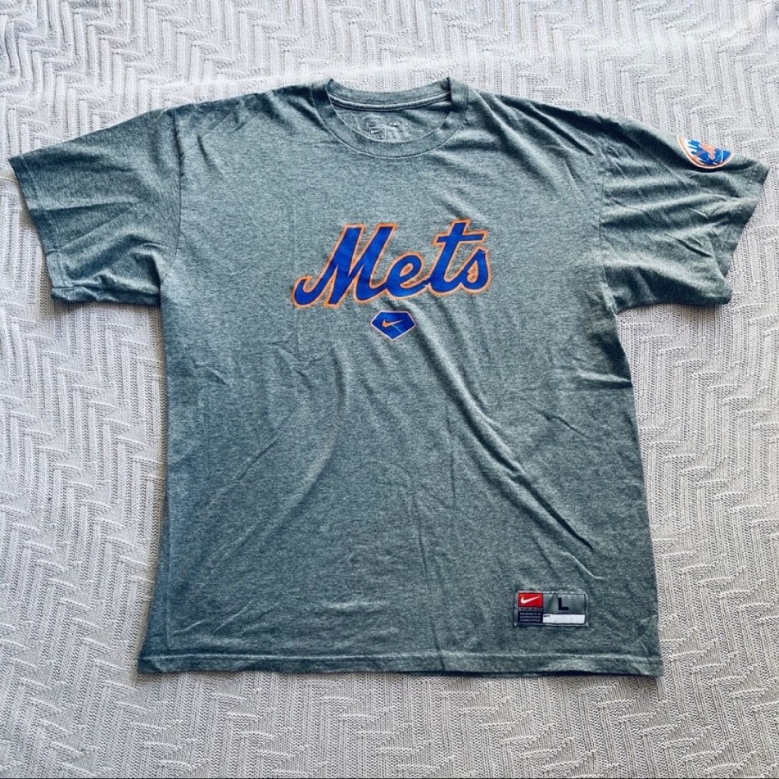 Nike Nike Mets baseball short sleeve tee Size US L / EU 52-54 / 3 - 1 Thumbnail