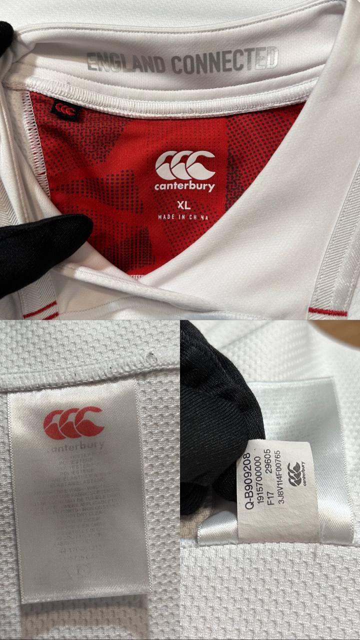 Other England Rugby Union Shirt Canterbury Kit XL 2017 2018 Size US XL / EU 56 / 4 - 10 Thumbnail