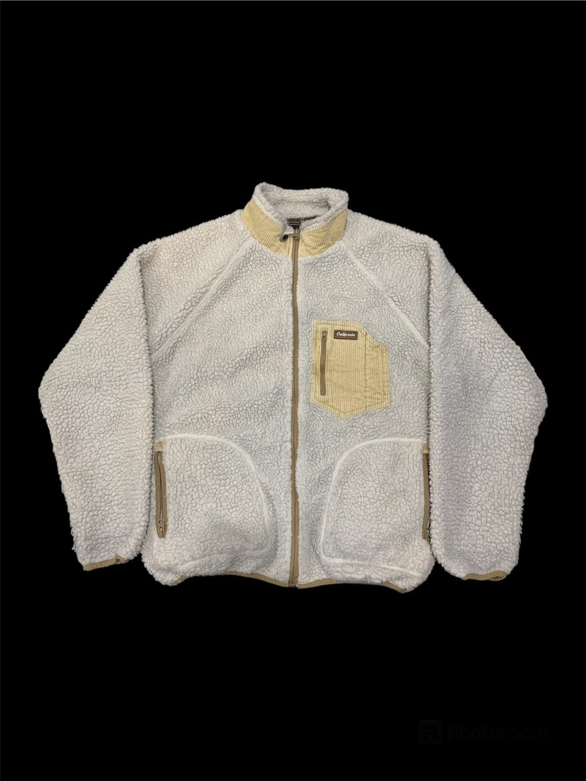 Japanese Brand Vintage sherpa Fleece Jacket Size US L / EU 52-54 / 3 - 1 Thumbnail