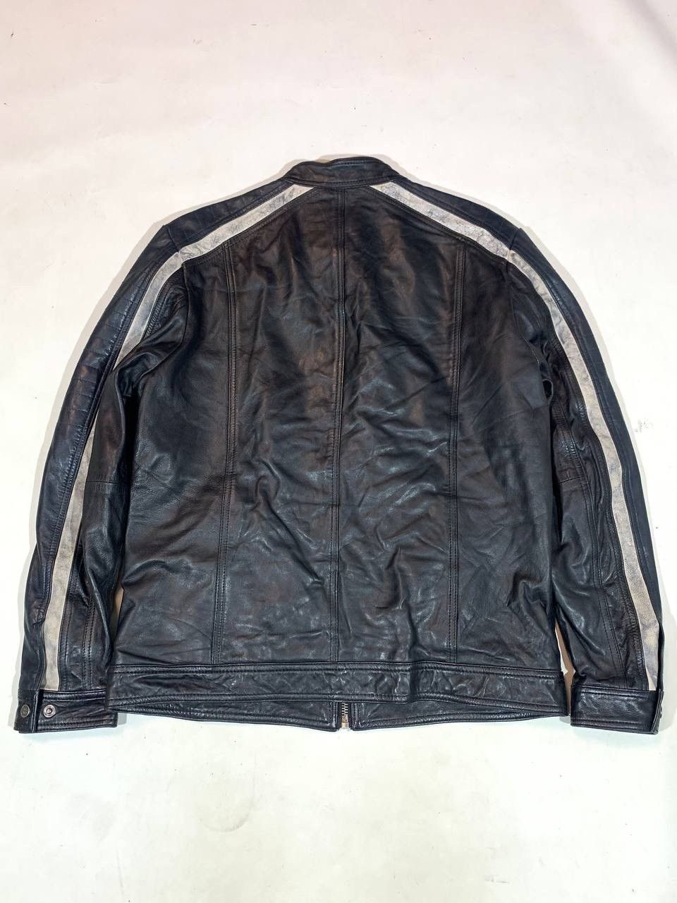 Other Lakeland Leather Racing Biker Jacket Size US L / EU 52-54 / 3 - 9 Thumbnail