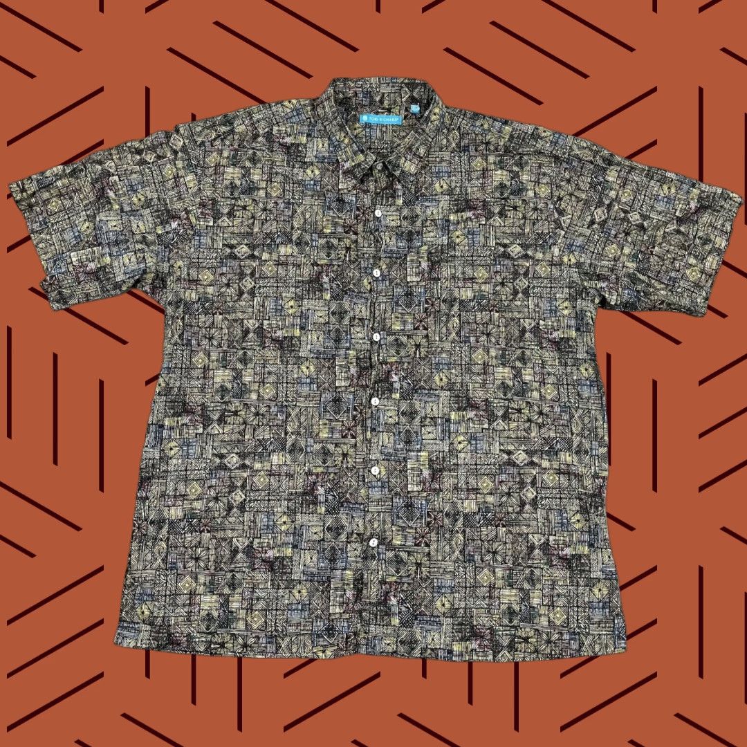 Tori Richard Tori Richard Hawaiian Shirt Mens XL Multicolor Floral Button-Up Tropical Vacation USA Made Size US XL / EU 56 / 4 - 1 Thumbnail