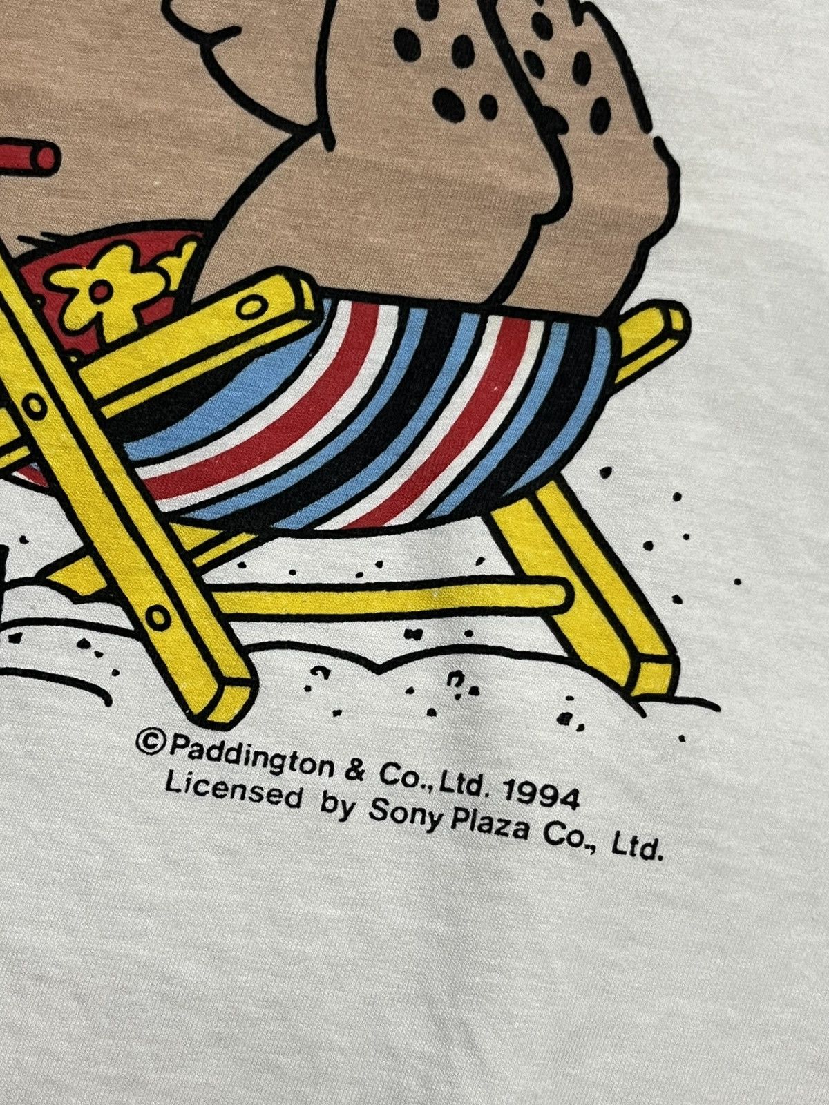 Vintage Vintage 1994 Paddington Bear T-Shirt Size US L / EU 52-54 / 3 - 3 Thumbnail