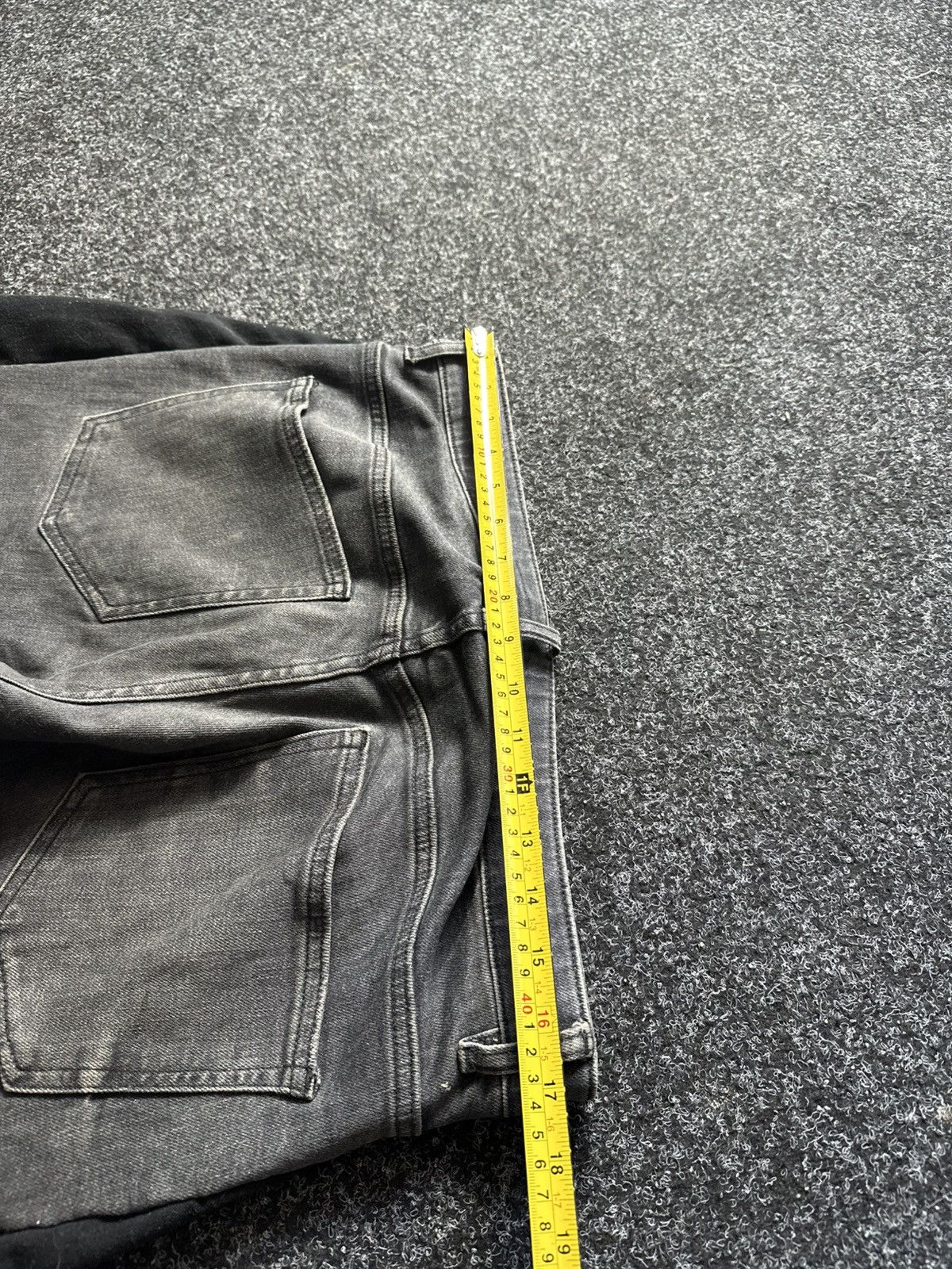 If Six Was Nine 🚨GRAIL CUSTOM DENIM JEANS 2in1 ULTRA BAGGY Y2K JAPANESE STYL Size US 34 / EU 50 - 17 Thumbnail