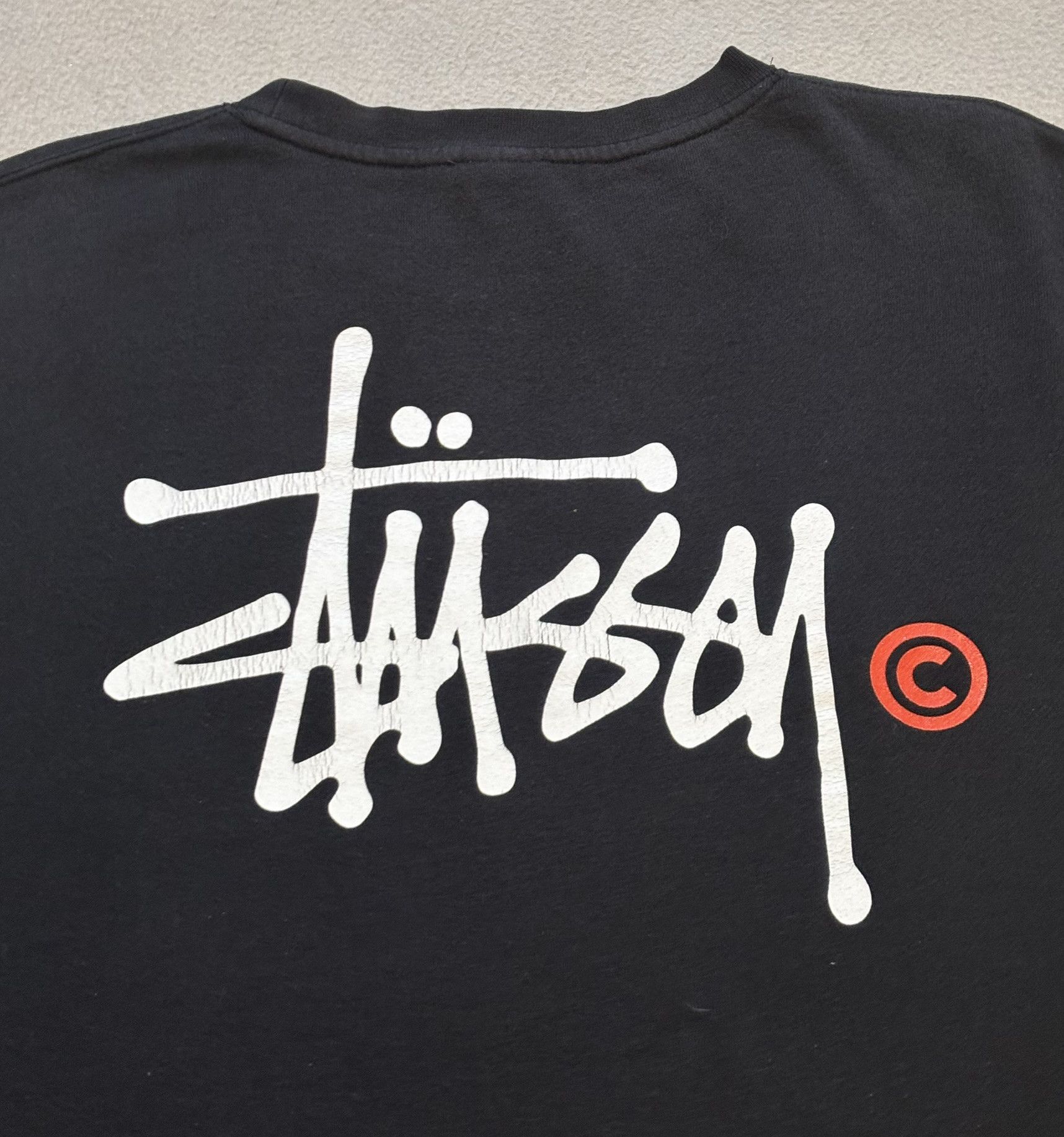 Stussy Stussy Basic Crew sweatshirt size XL Size US XL / EU 56 / 4 - 9 Thumbnail