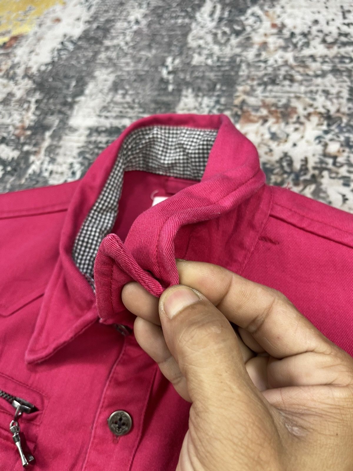 semanticdesign Semantic Design Black Pink Button Overshirt Jackets Size US S / EU 44-46 / 1 - 11 Thumbnail