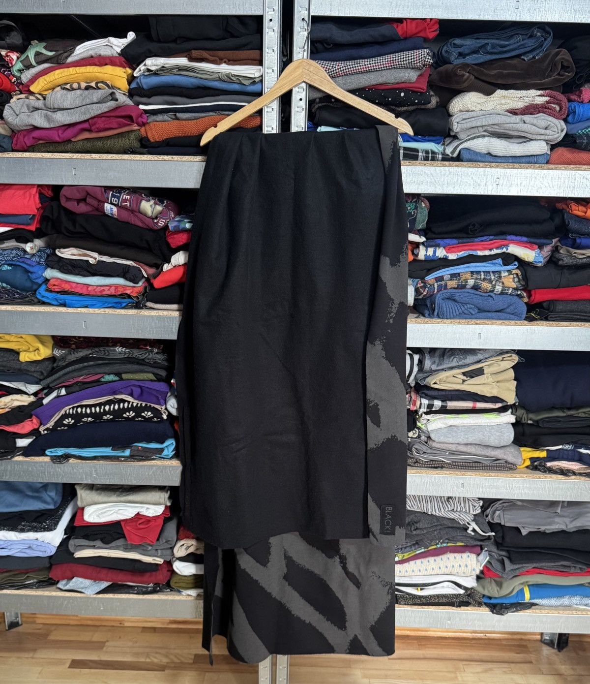 Other Black by kenm avantgarde oversized scarf 🧣 long scarves Size ONE SIZE - 12 Thumbnail