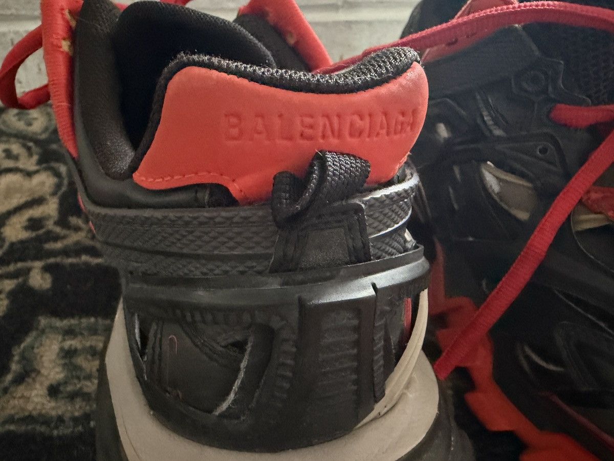 Balenciaga Balenciaga track.2 black red grey Size US 11 / EU 44 - 7 Thumbnail