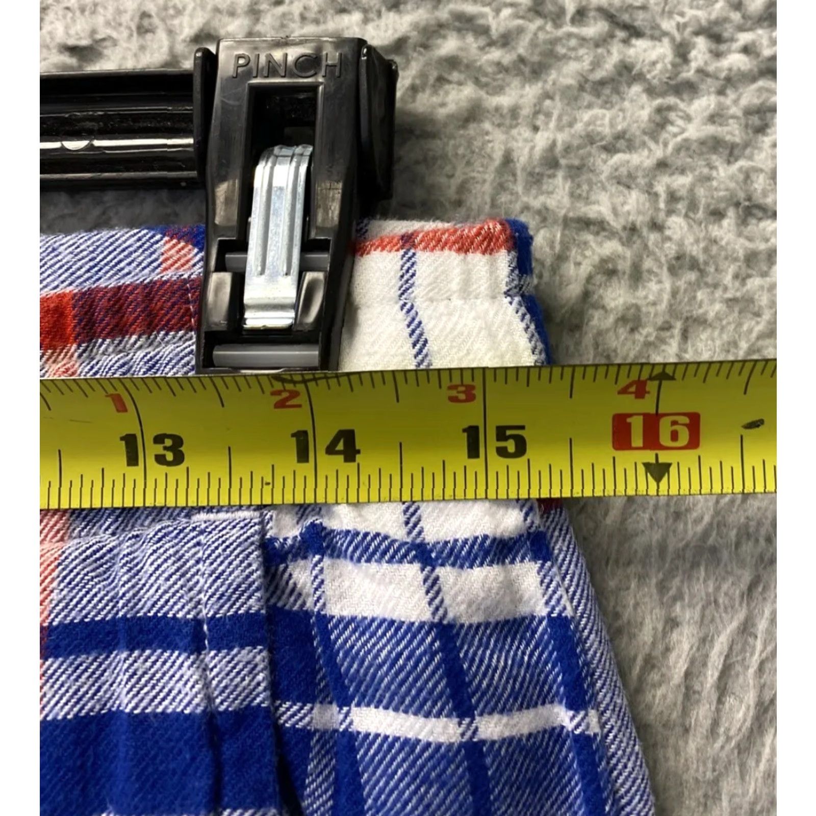 NFL NFL New York Giants Pajama Pants Mens Small Blue Plaid Sleepwear Lounge Cotton Size US 29 - 4 Thumbnail