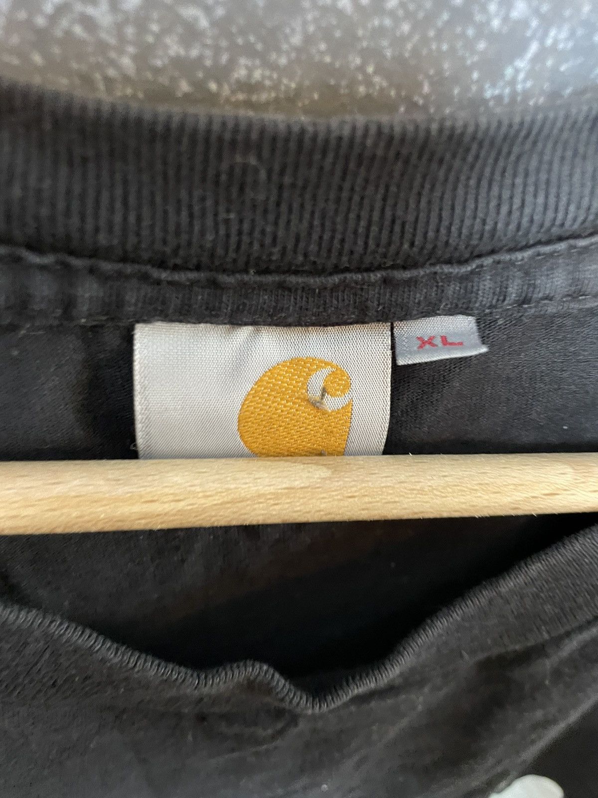 Carhartt × Vintage Vintage Carhartt Out Box Logo T-Shirt Cotton Size US XL / EU 56 / 4 - 4 Thumbnail