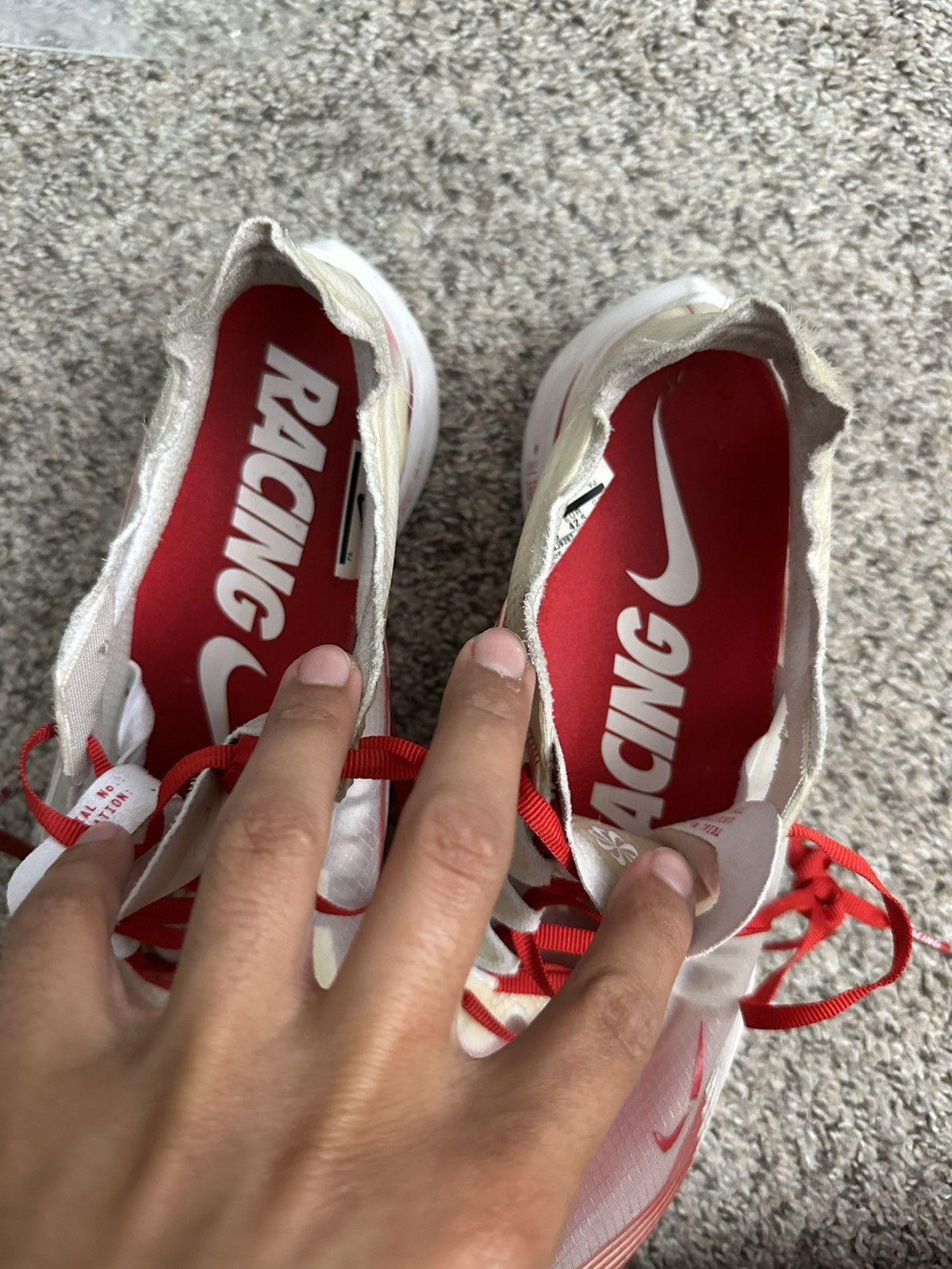 Nike Nike Nikelab zoom fly SP running tokyo white red - size 9 Size US 9 / EU 42 - 4 Thumbnail