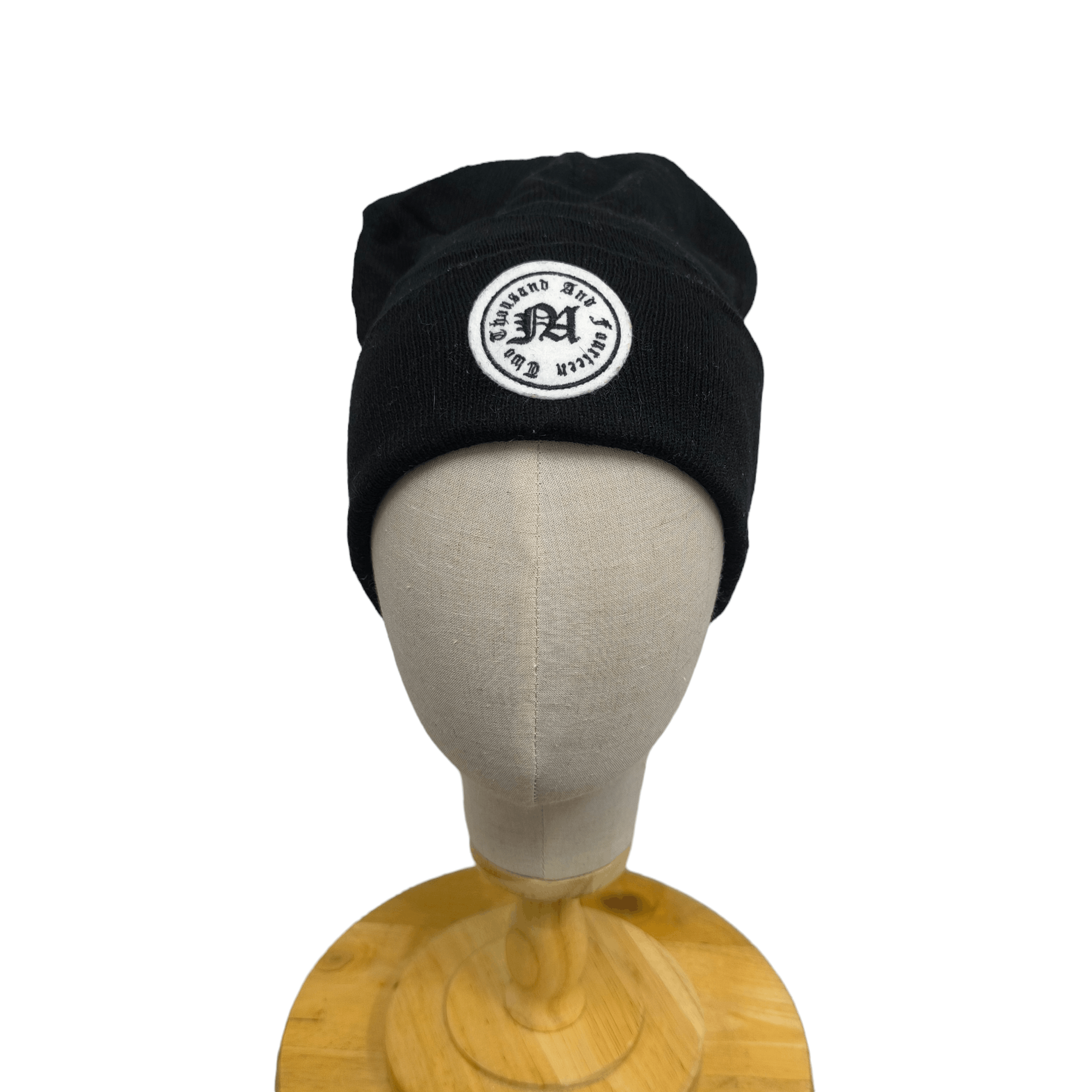 MOUSSY ✨Japanese brand moussy patch made in japan beanie hat Size ONE SIZE - 1 Thumbnail