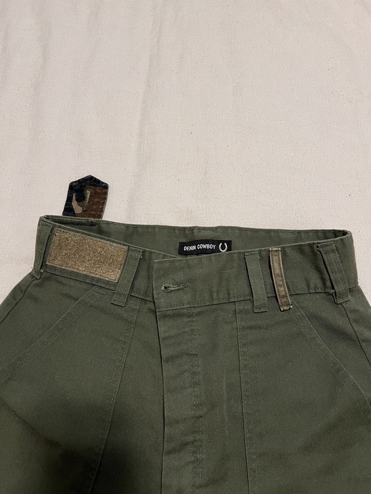 Vintage Fatigue patchwork pants (@denimcowboyy) Size US 28 / EU 44 - 4 Thumbnail